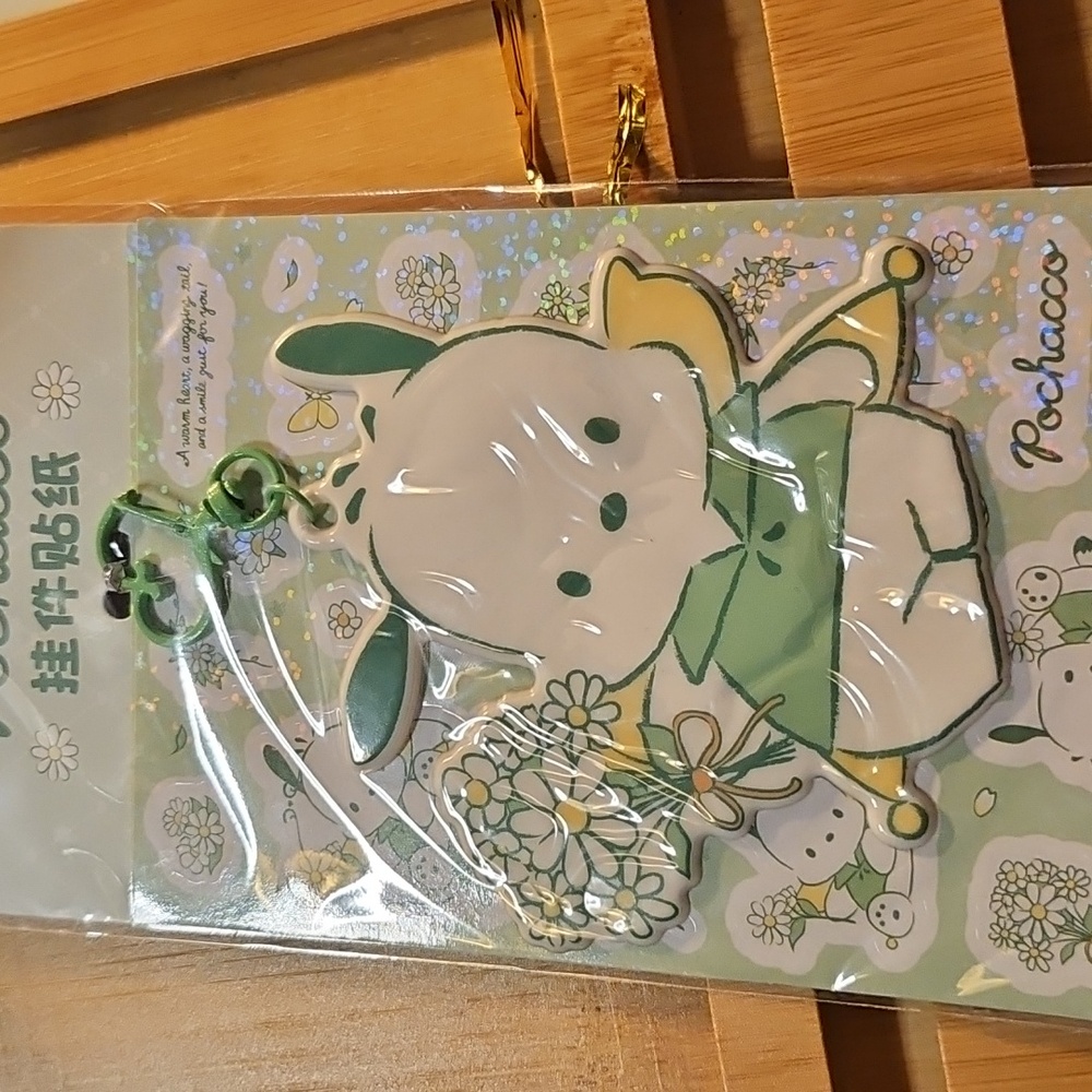 PC charm and stickers
